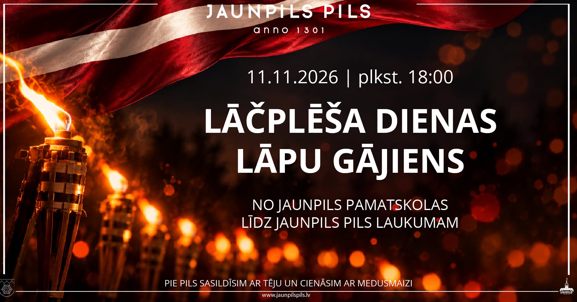 Lāčplēša dienas lāpu gājiens